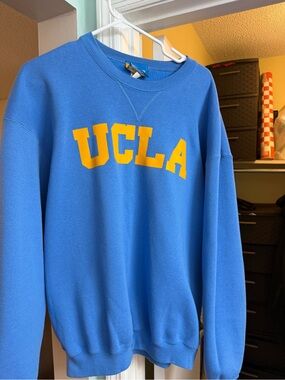 Vintage UIN UCLA Blue Crewneck with Yellow Lettering